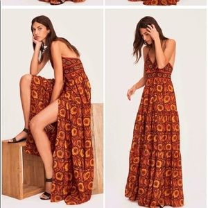 Summer festival wrap dress